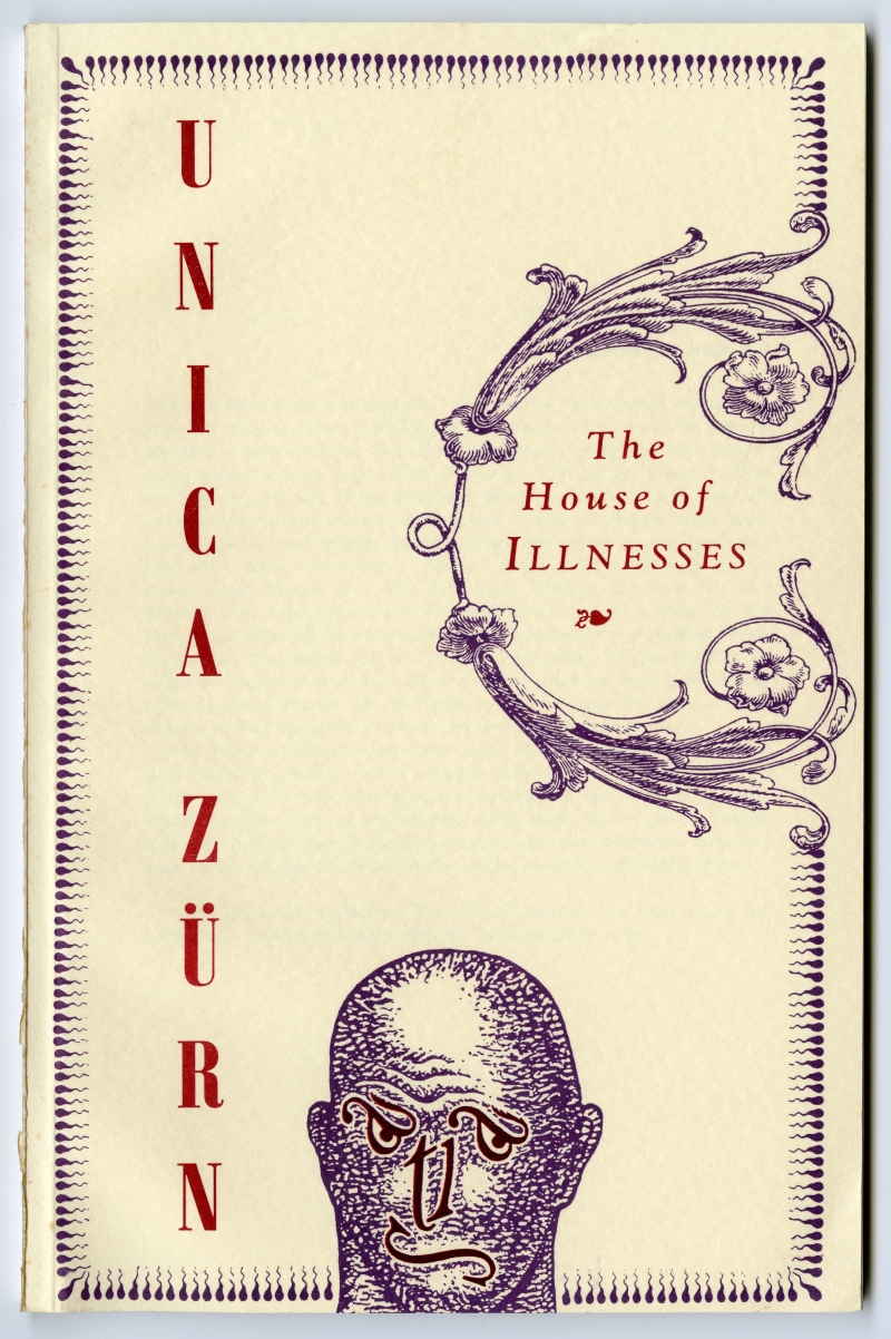 Unica Zürn “THE HOUSE OF ILLNESSES”表紙